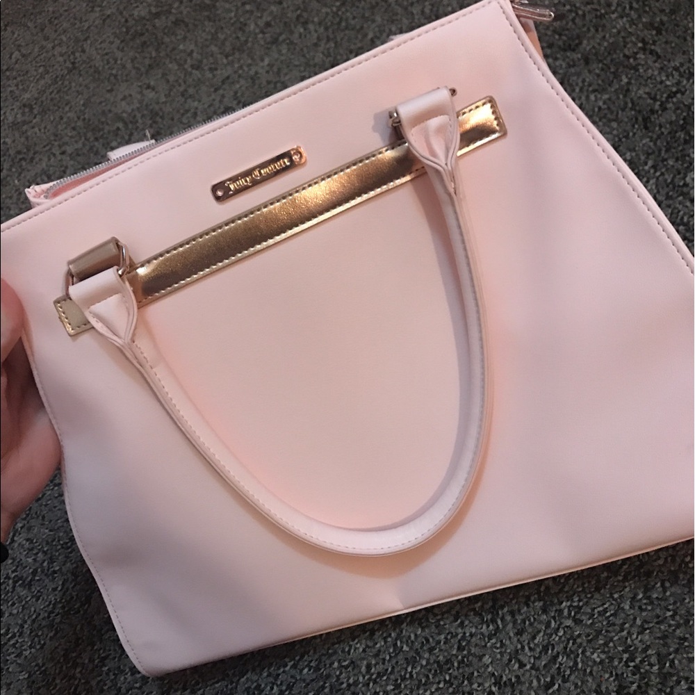 Juicy Couture baby pink handbag