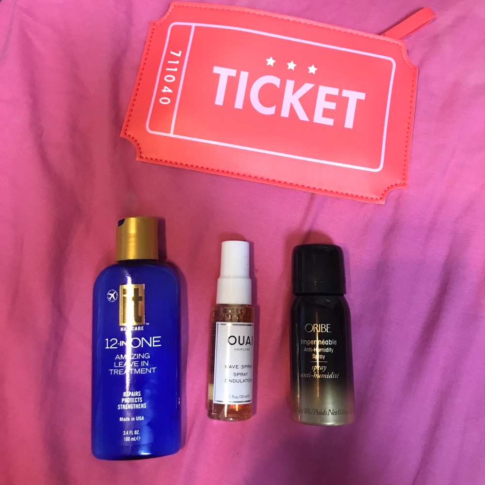 Hair product bundle plus free bag