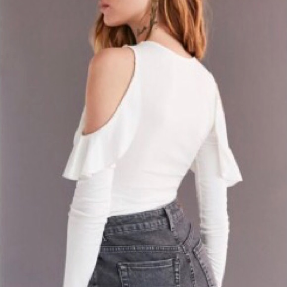 Urban Outfitters Tops - URBAN OUTFITTERS cold shoulder top