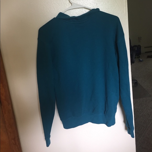 Blue Victoria's Secret quarter-zip hoodie - Picture 2 of 2