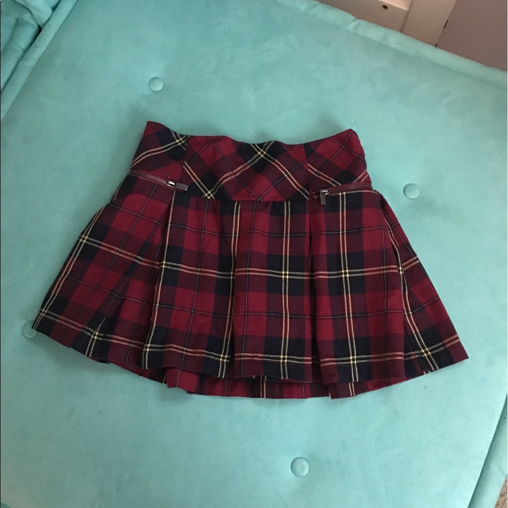 Plaid skirt