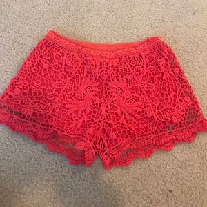crochet shorts