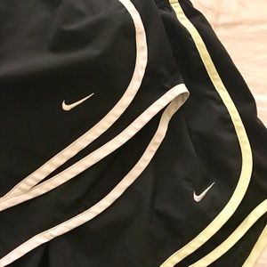 BUNDLE 2 Nike Small Black Dri-Fit running shorts