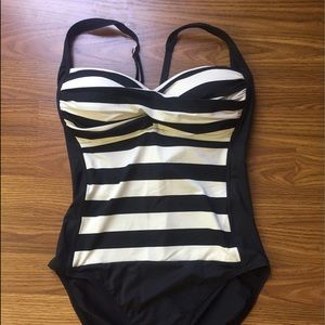 La Blanca Retro Bathing Suit.