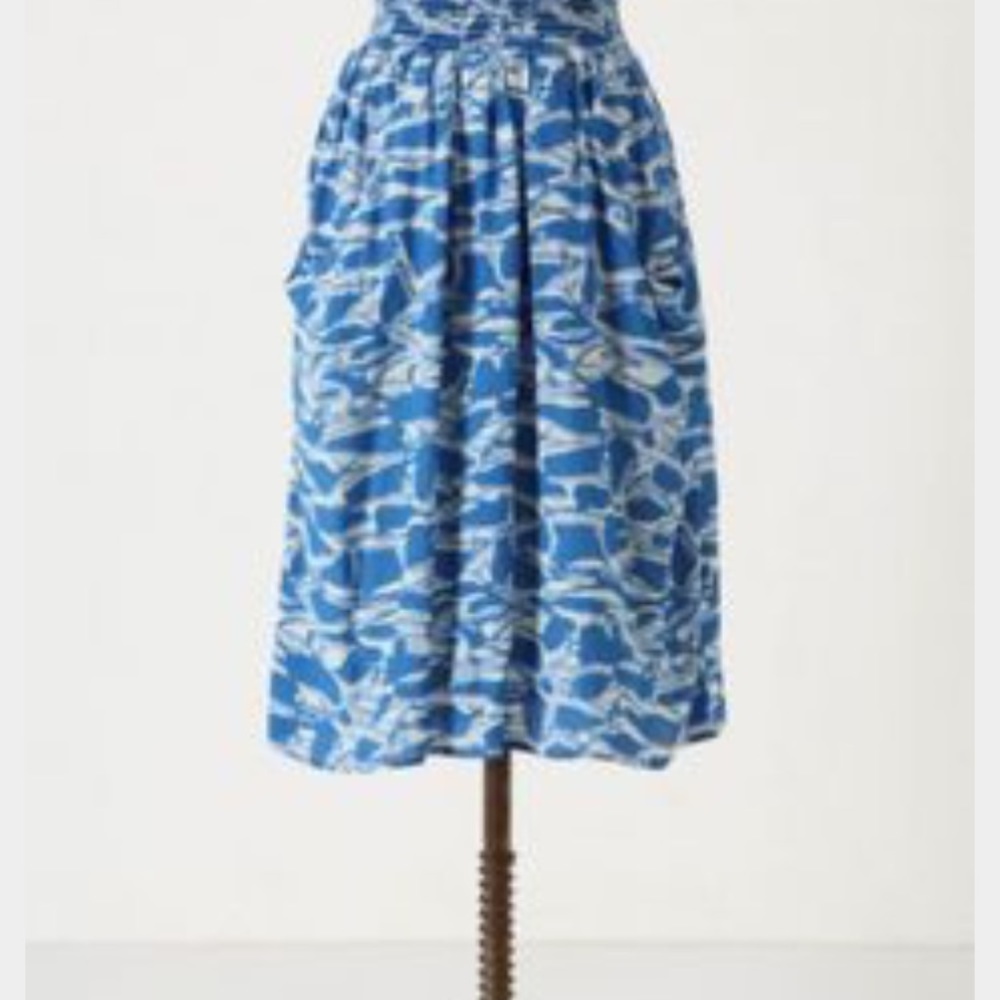 Anthropologie cozy skirt