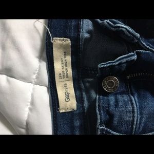Gap denim skinny jeans