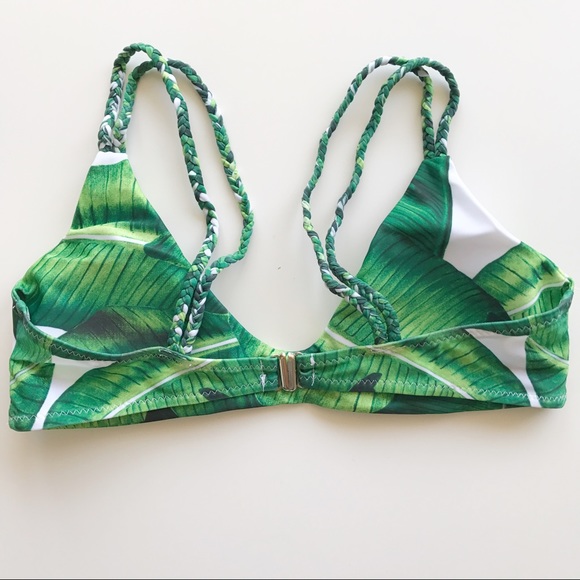 Banana Leaf / Palm Print Bikinis - Picture 3 of 8