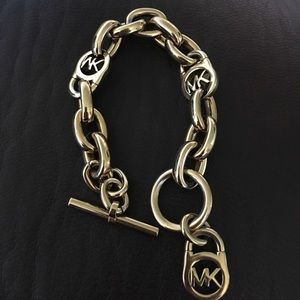 Mk gold bracelet 💖