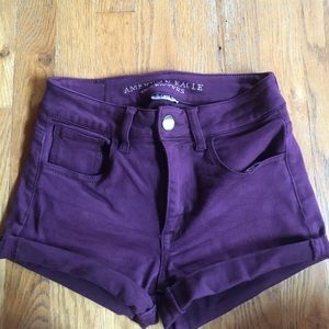 Hi-Rise Shortie Shorts from American Eagle