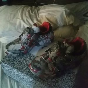 Disc blaze camo puma trapstar