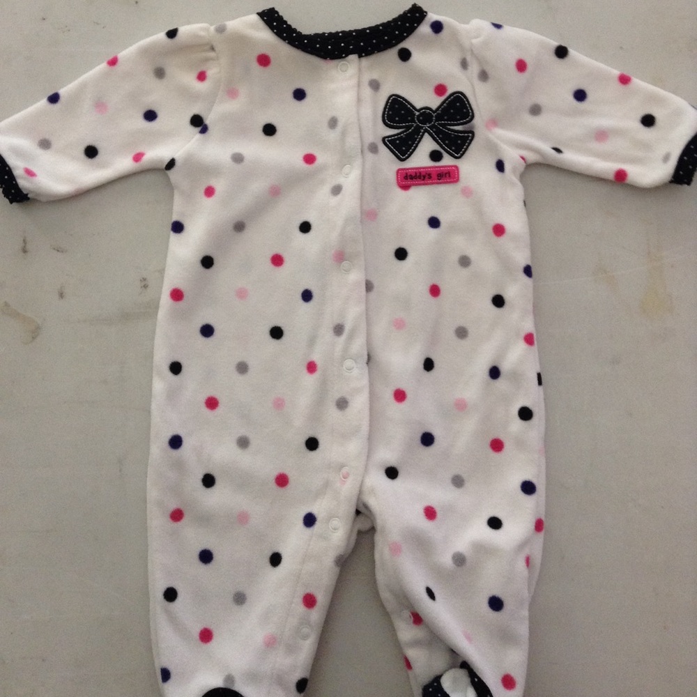 3M baby girl footsies