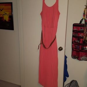 Beautiful Coral Maxi Dress 18/20