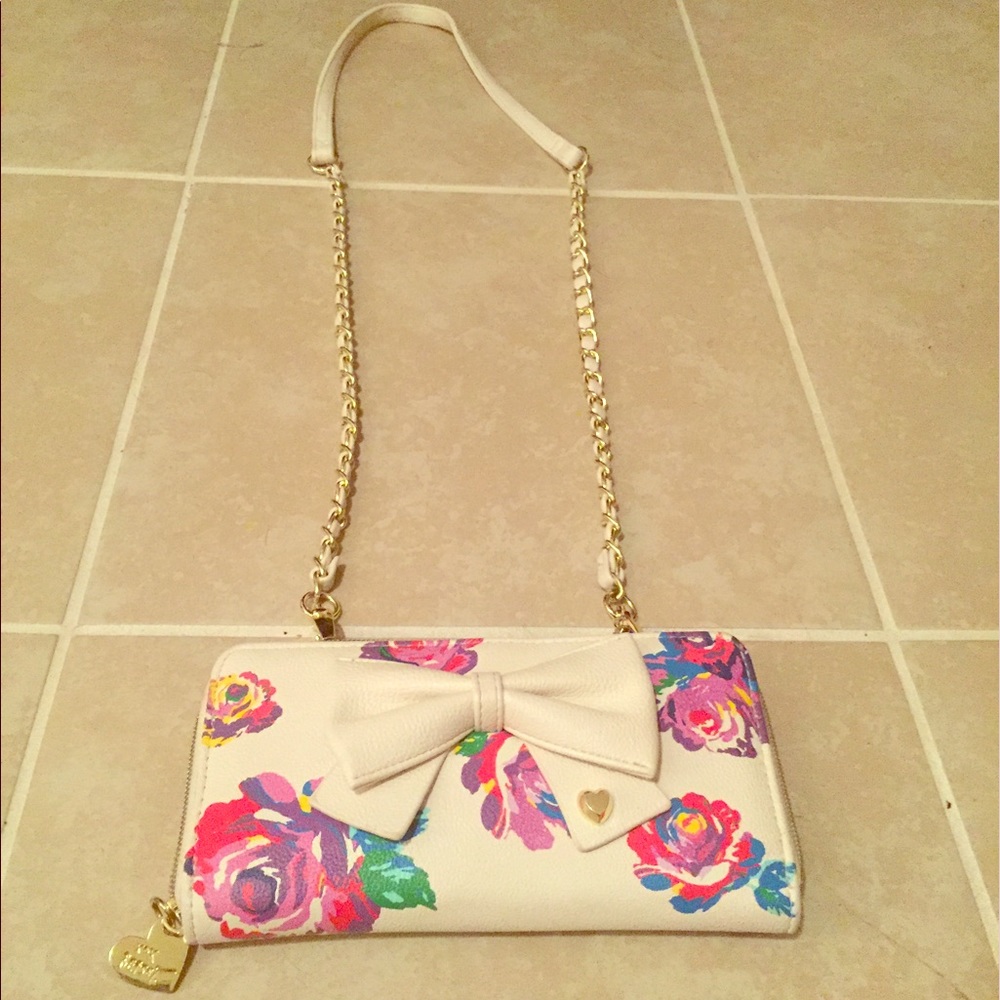 Betsey Johnson wallet shoulder bag
