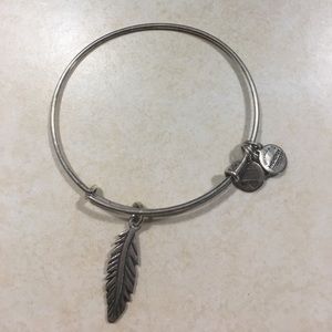 Alex & Ani feather bracelet