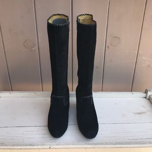 Bussola Eleve Wedge Boots