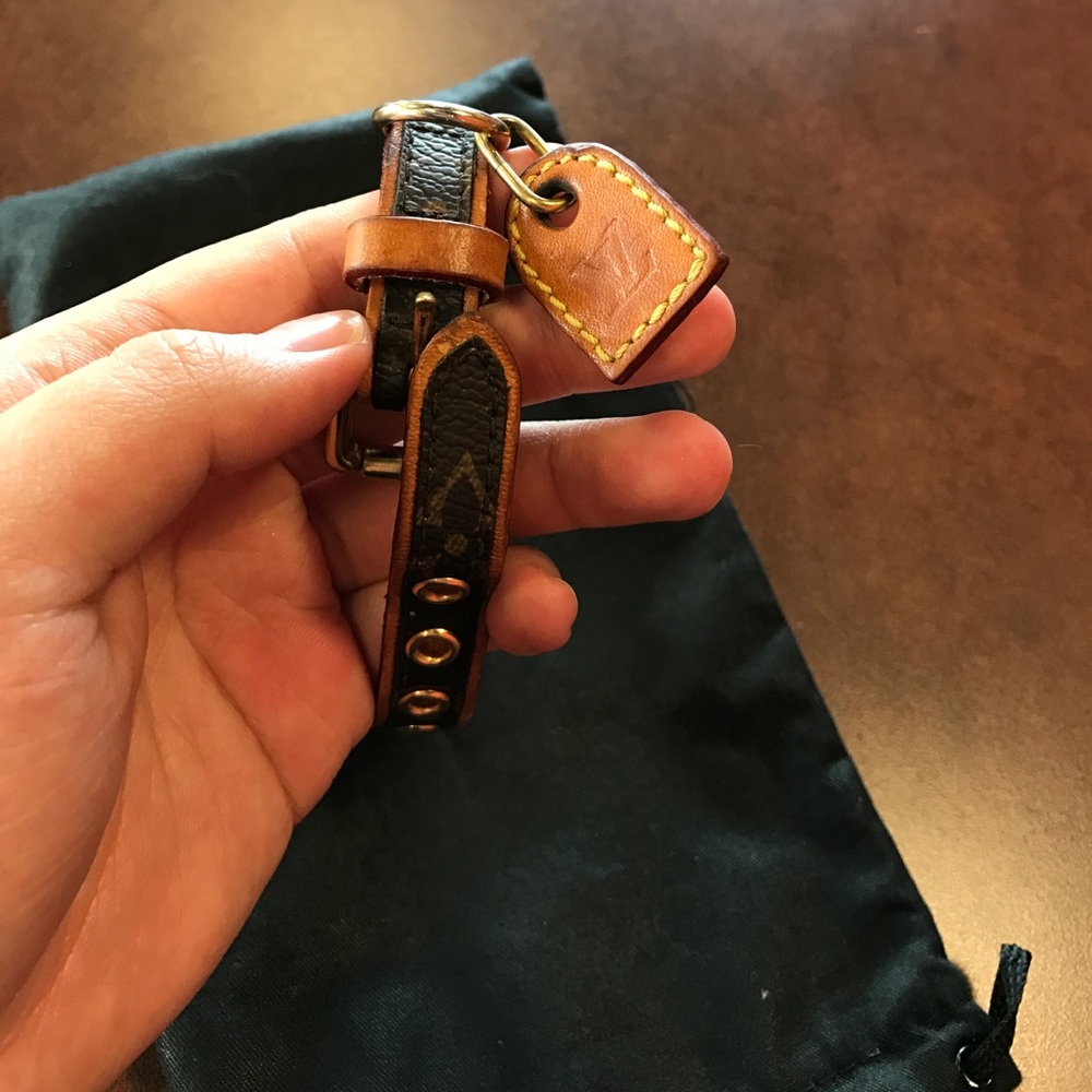 Louis Vuitton MM Dog Collar