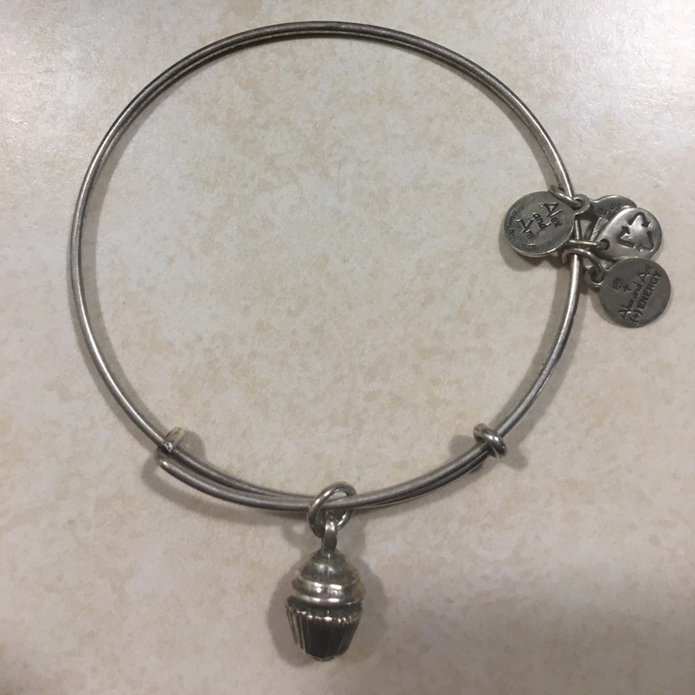 Alex & Ani cupcake bracelet