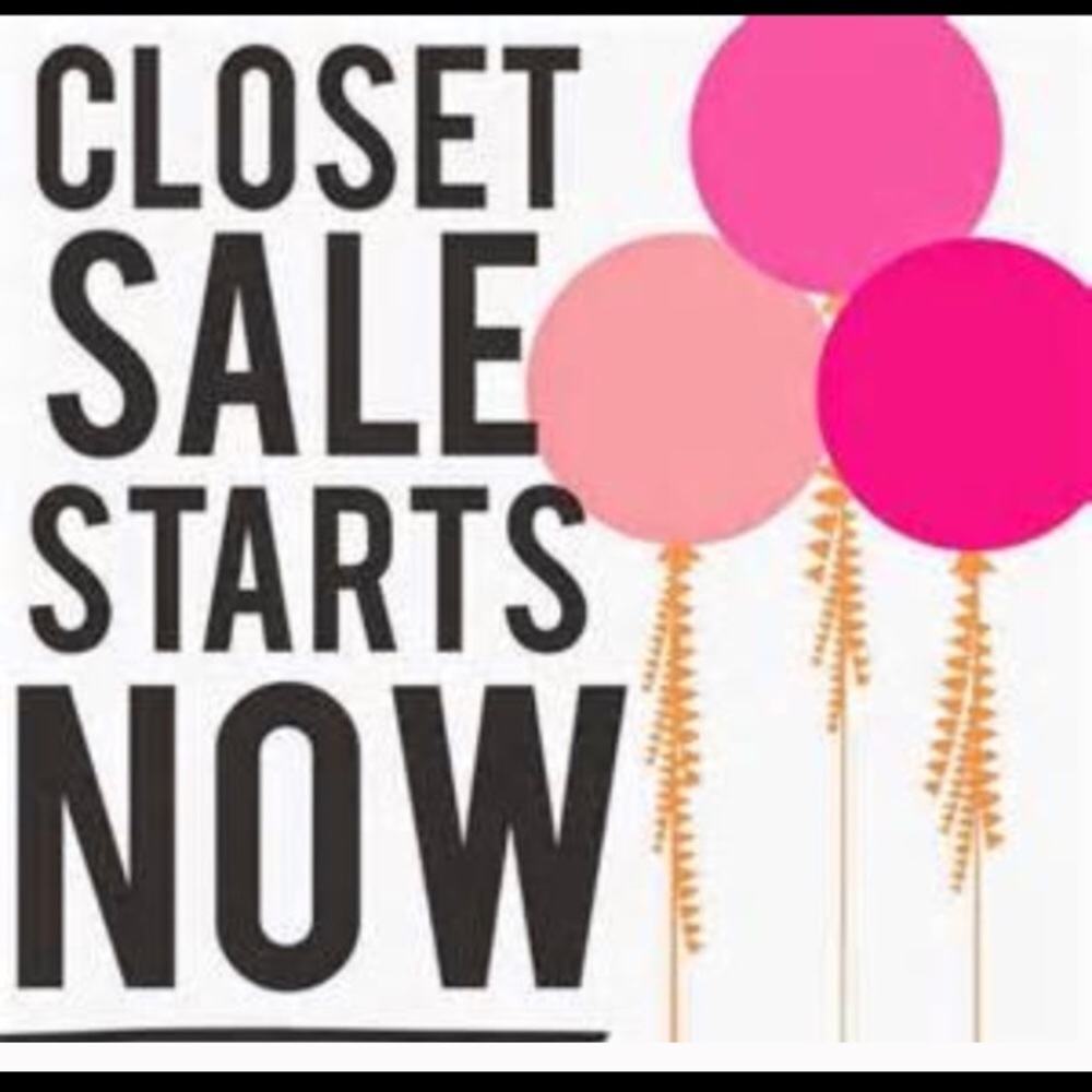 My entire closet!!!!