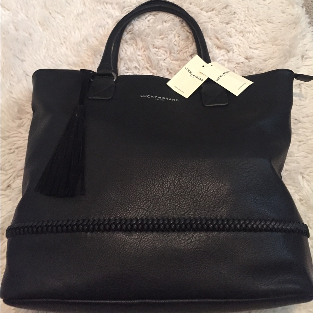 Brand new Lucky Brand Vegan Leather Tote Bag