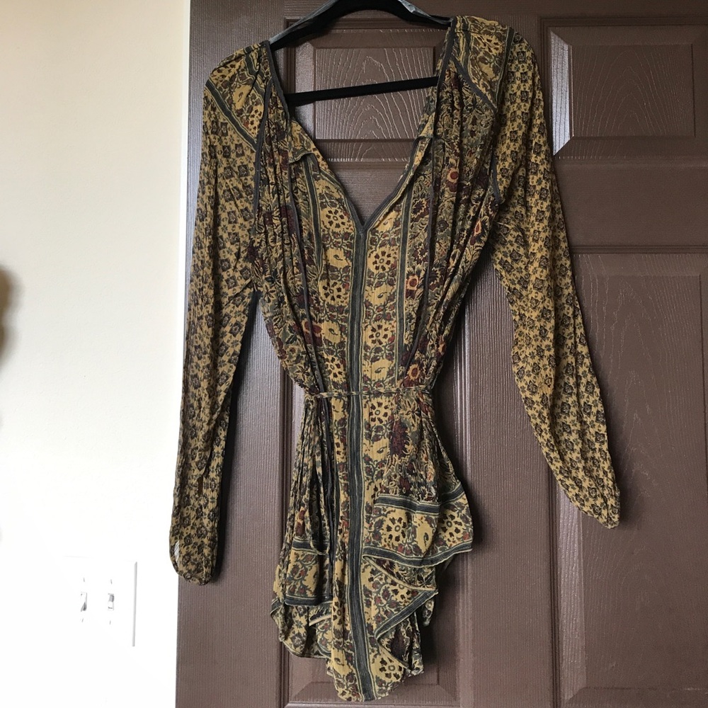 Free People Sheer Tunic Dress