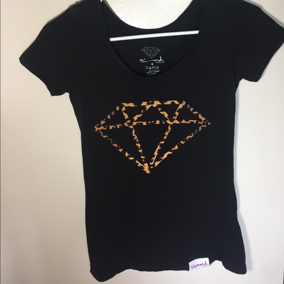 Diamond Supply Co. Tops - Black Diamond women's fitted tshirt