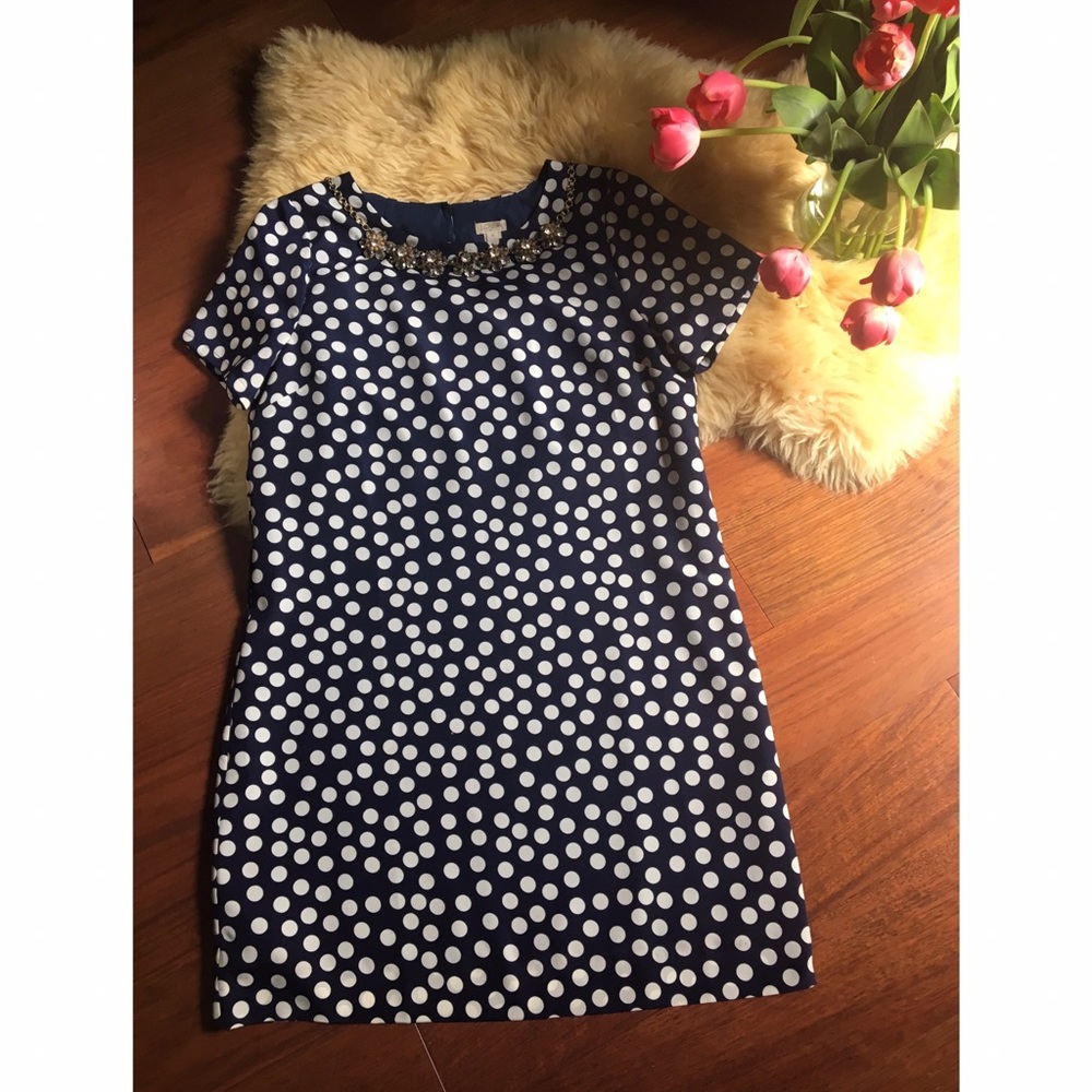 J. Crew Polka Dot Dress