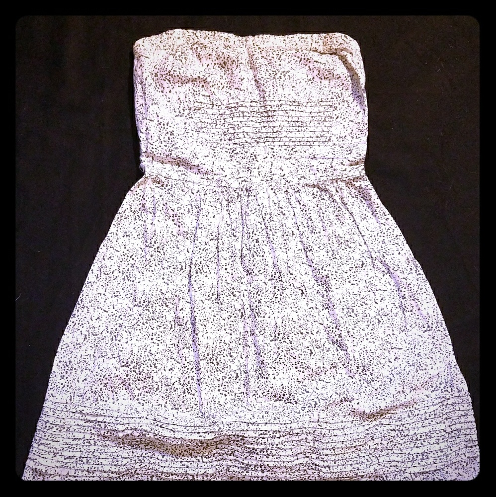 Strapless summer dress