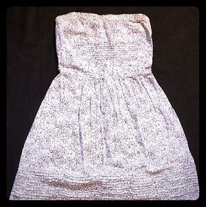 Strapless summer dress