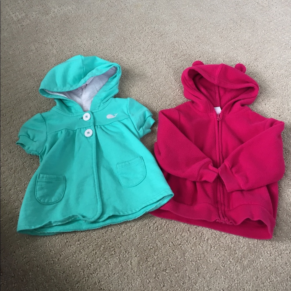 Hooded jackets