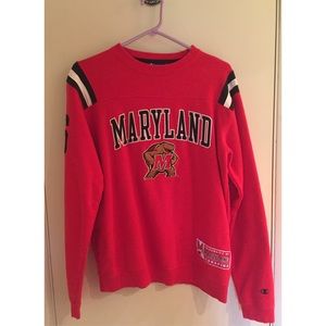 University of Maryland Crew Neck Sweatshirt