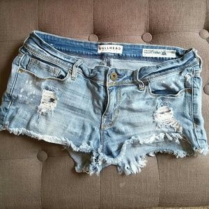 Distressed Jean Shorts