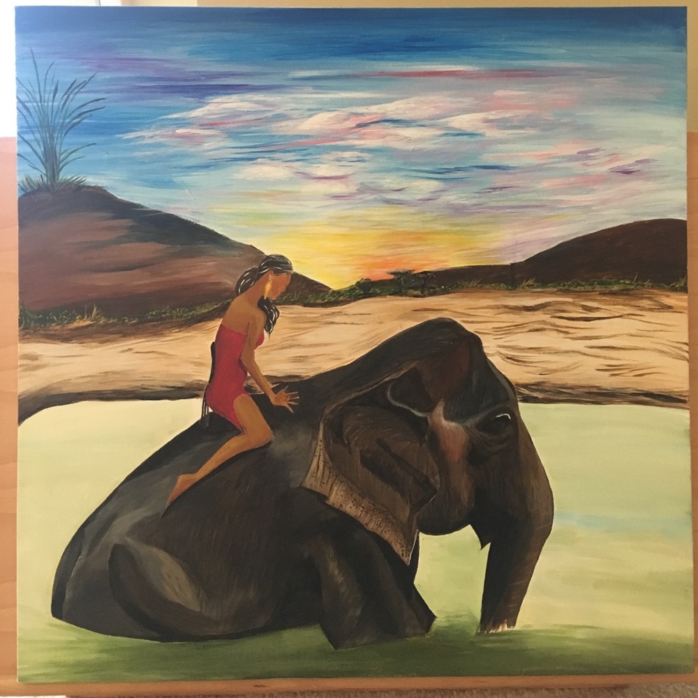Acrylic Painting- Triumphant