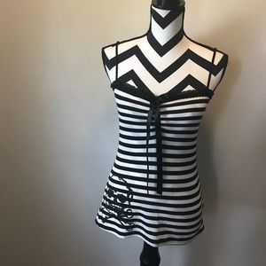 Spaghetti strap tank