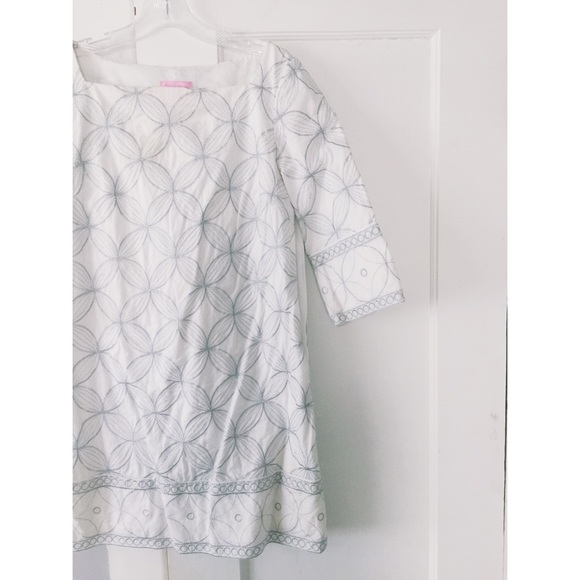 lilly pulitzer embroidered dress