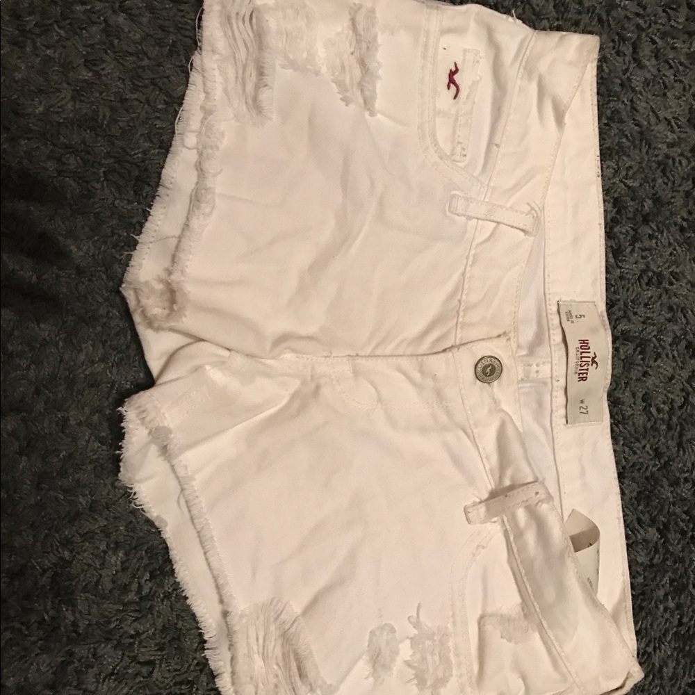 White Shorts
