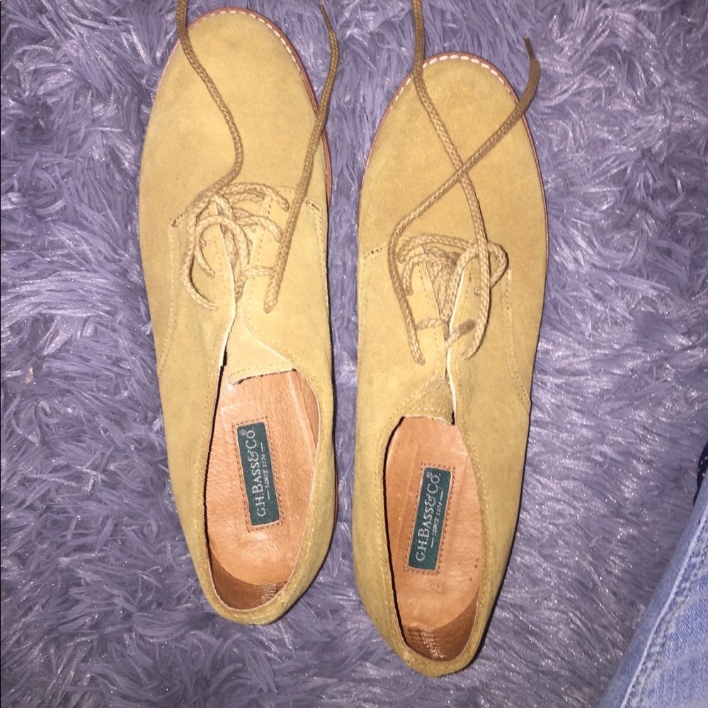 Suede shoes