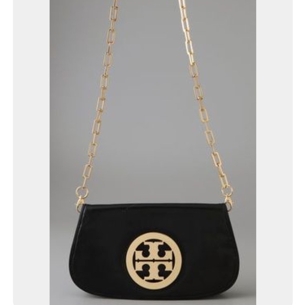 Tory Burch Logo Clutch Crossbody