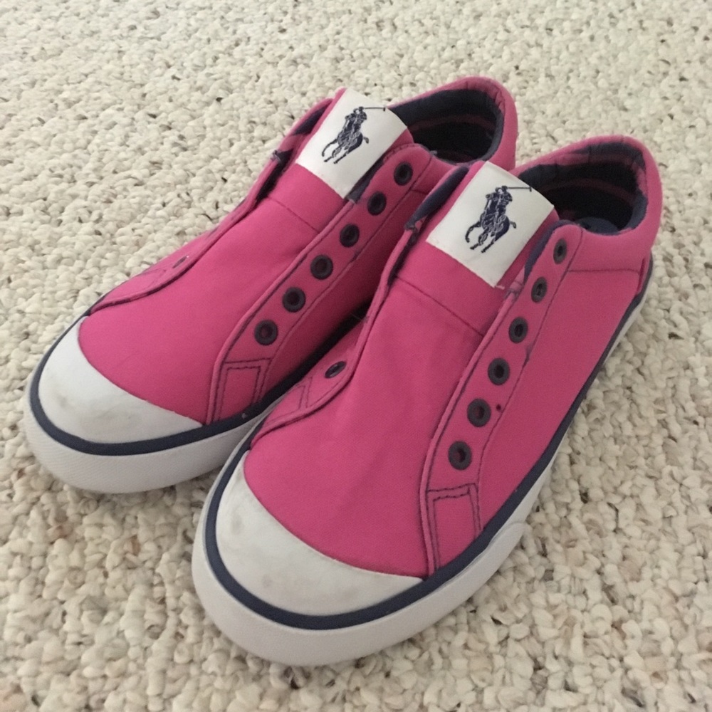 Ralf Lauren slip on sneakers