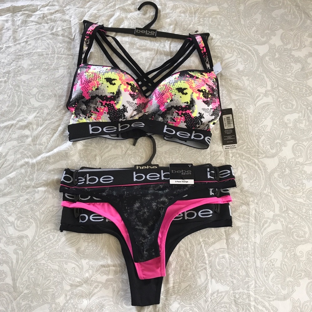 Bebe Pink Sport Set