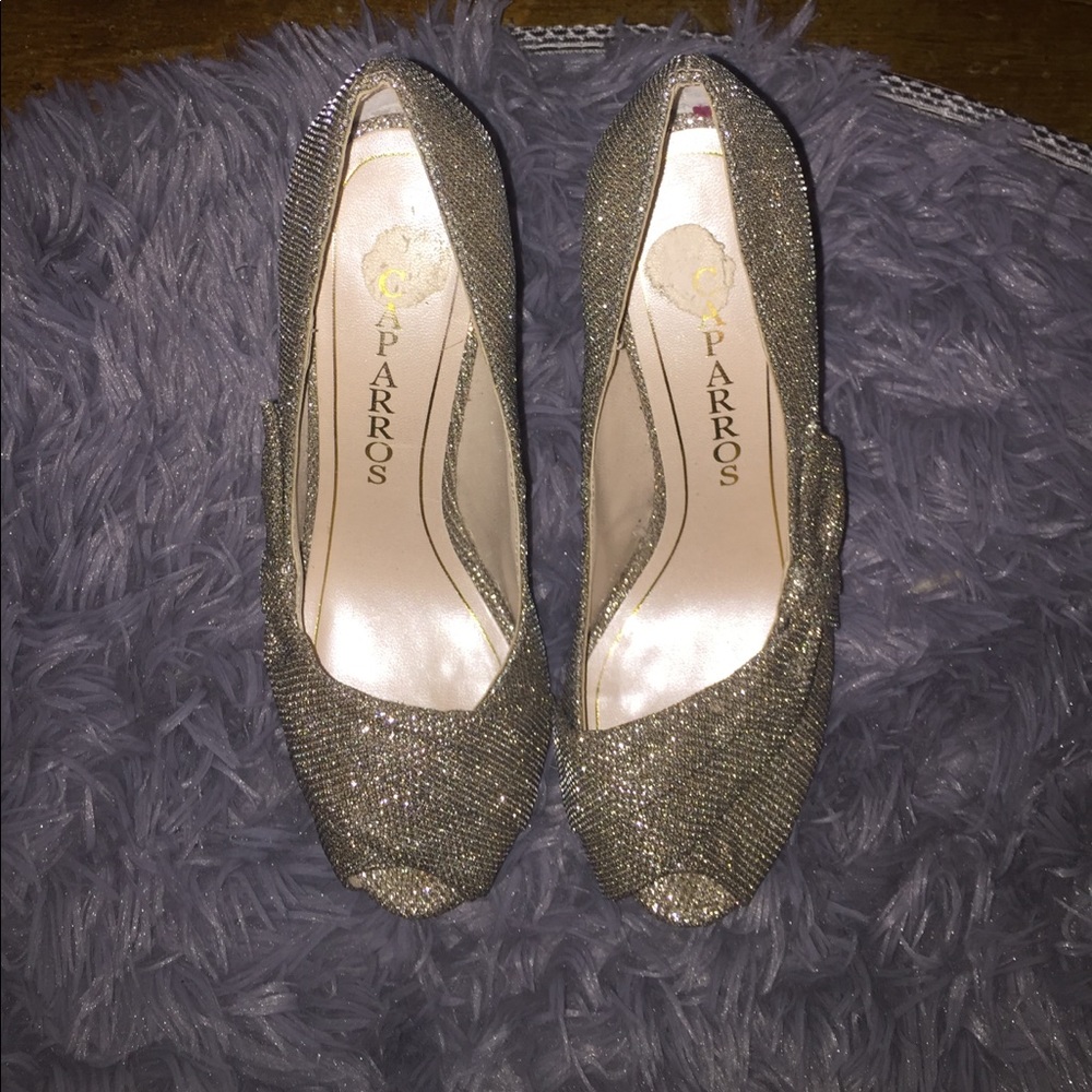 Sparkly heels