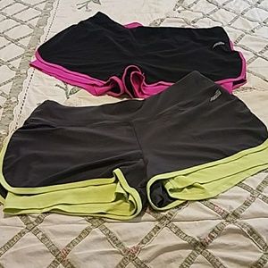 Workout shorts bundle of 2 pairs