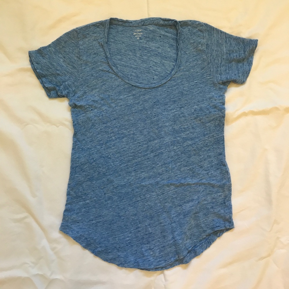 J.Crew linen short sleeve t-shirt