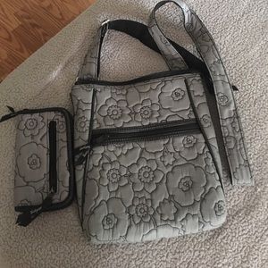 Thirty one crossbody bag and wallet