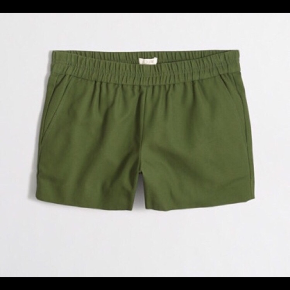 BNWOT J. Crew Boardwalk Pull On Shorts sz 00