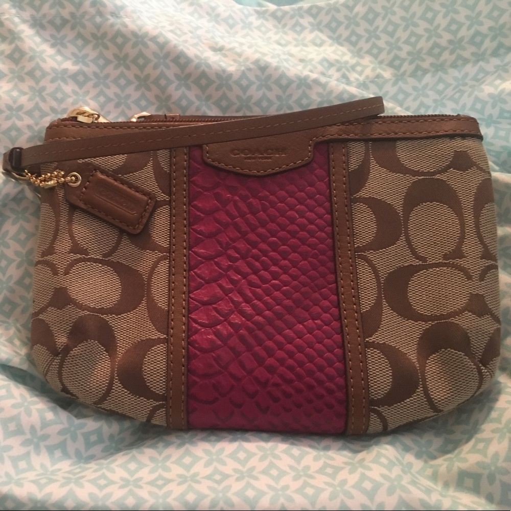 Coach wristlet