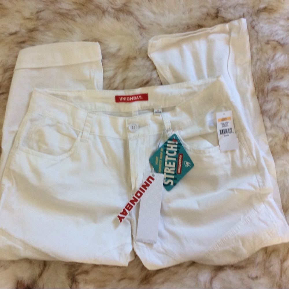 UNIONBAY CAPRIS PANTS NWT SIZE 7