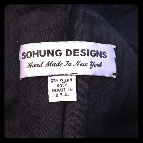 SOHUNG DESIGNS Black & Silver Handcrafted Bolero - Picture 7 of 7