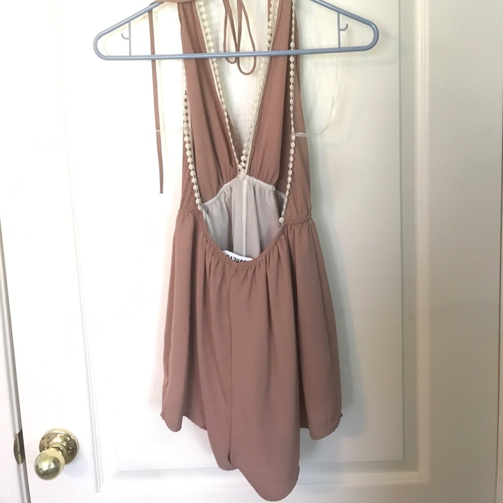 BACKLESS ROMPER - Picture 2 of 4
