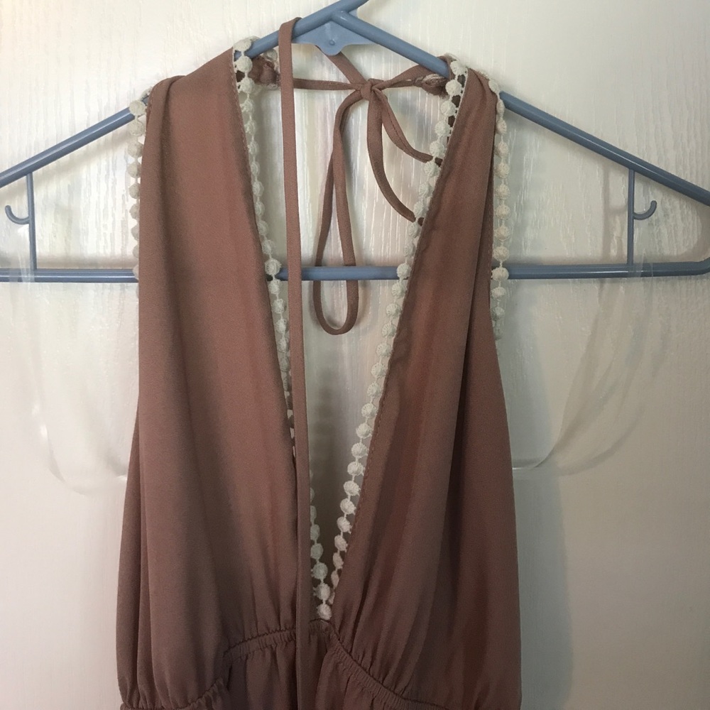 BACKLESS ROMPER - Picture 4 of 4