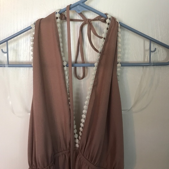 BACKLESS ROMPER - Picture 4 of 4